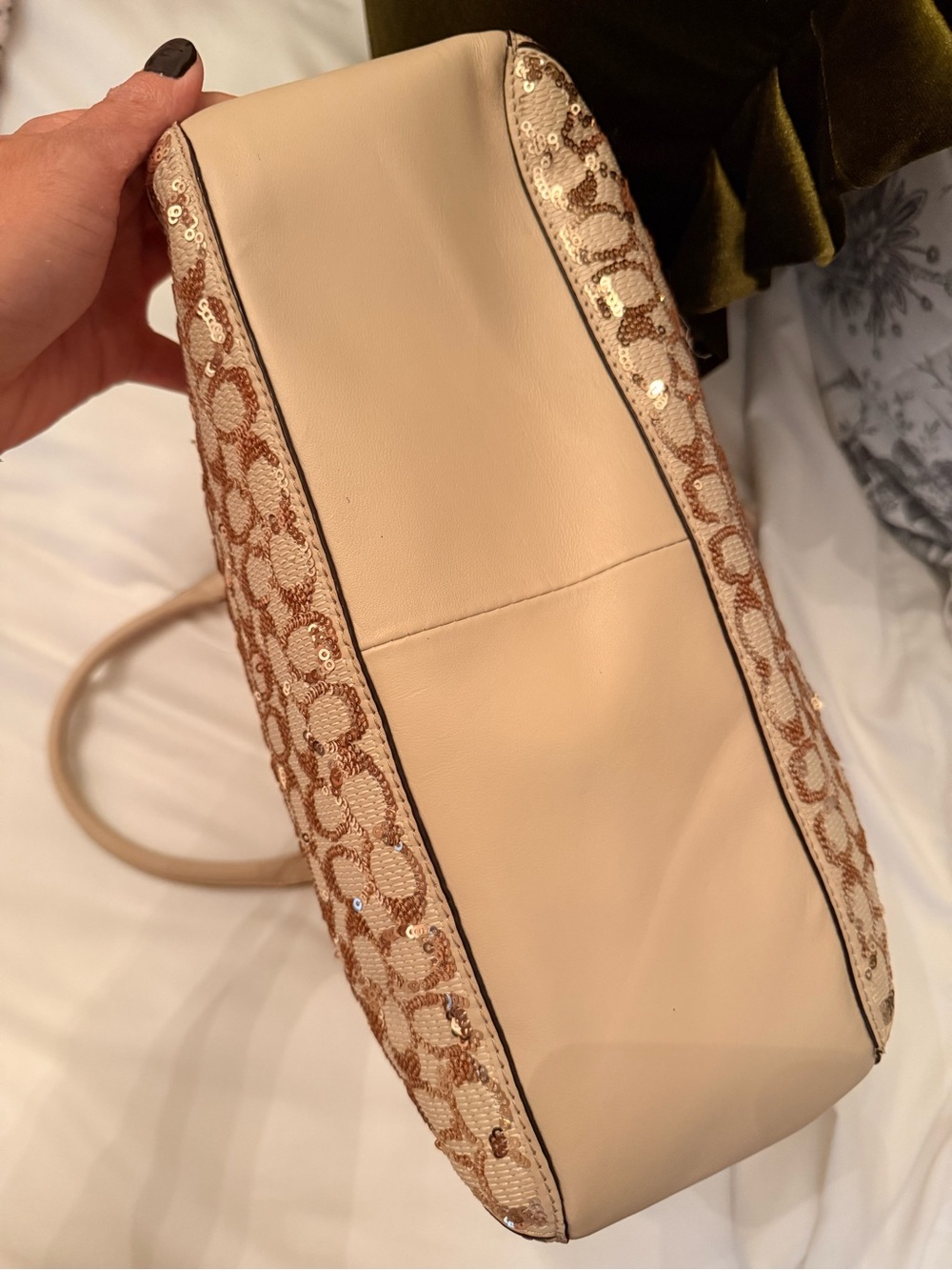 Coach Poppy Sequin Signature C Blaire tote - Picture 14 of 14